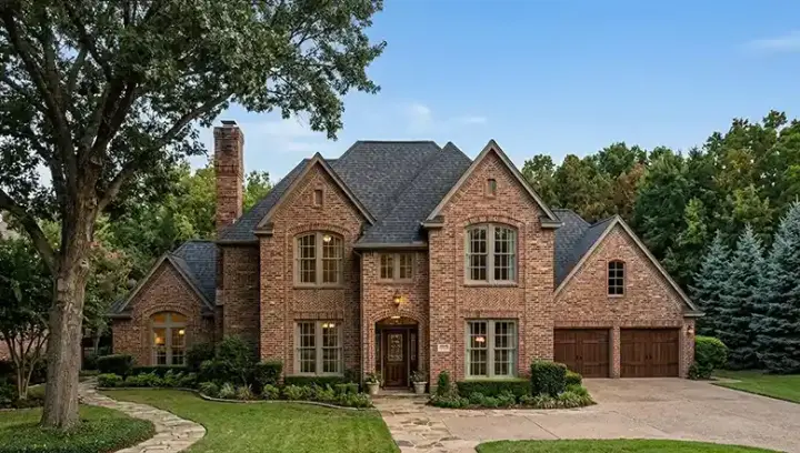 European house plans 58-159 - front exterior, 3,191 sq ft, 5 bed, 4 bath house plans | Monster House Plans