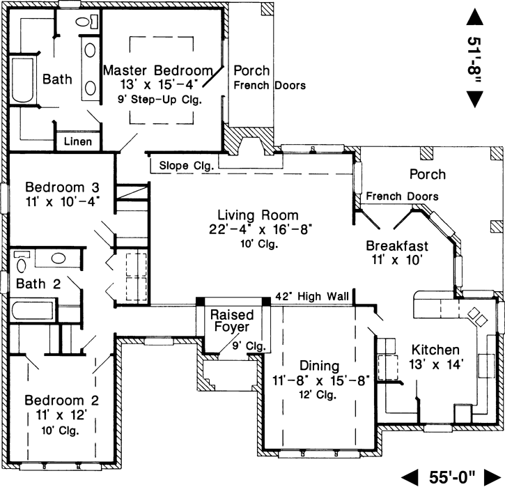 Main Floor Plan: 58-161