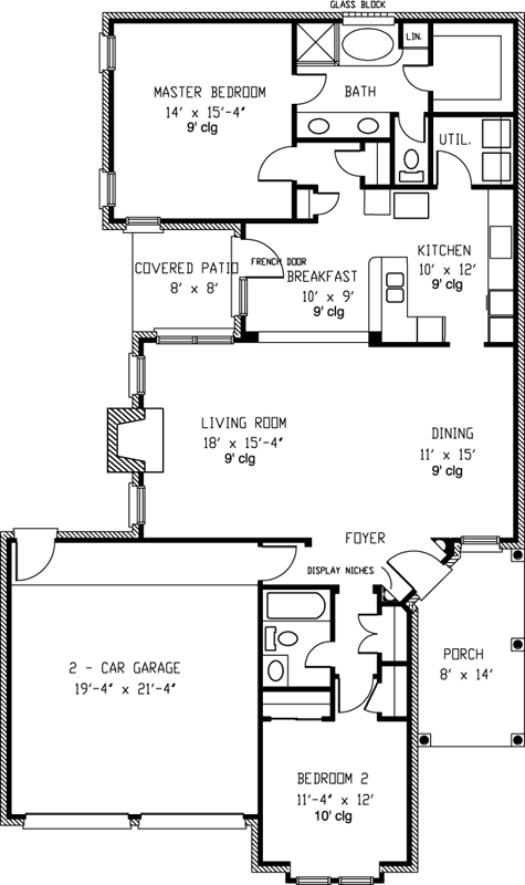Main Floor Plan: 58-167