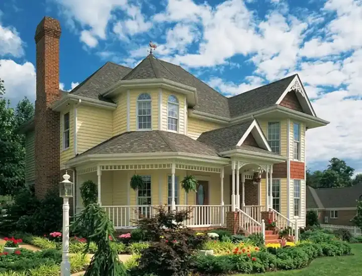 Victorian house plans 58-169 - front exterior, 2,066 sq ft, 3 bed, 2 bath house plans | Monster House Plans