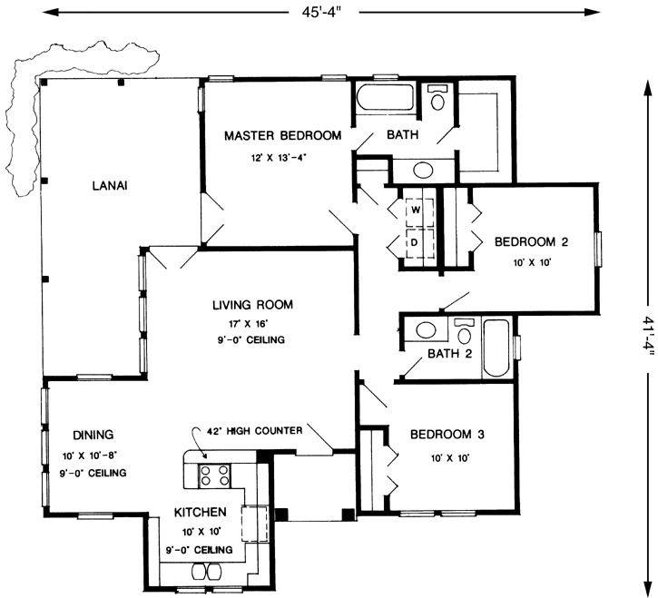 Main Floor Plan: 58-173