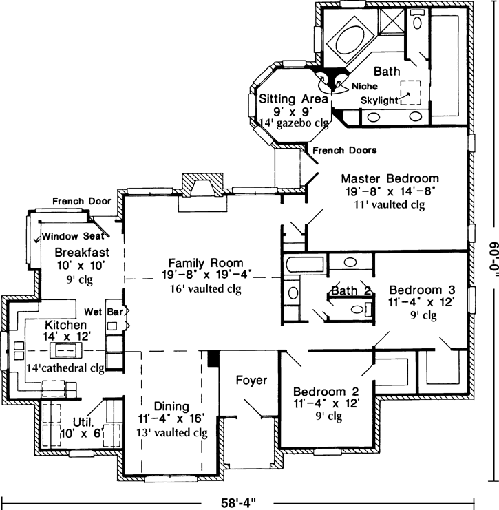Main Floor Plan: 58-188