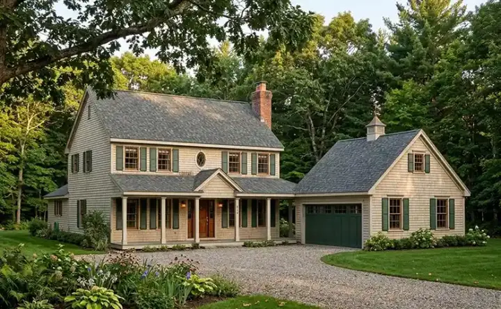 Country house plans 58-189 - front exterior, 2,320 sq ft, 4 bed, 2 bath house plans | Monster House Plans