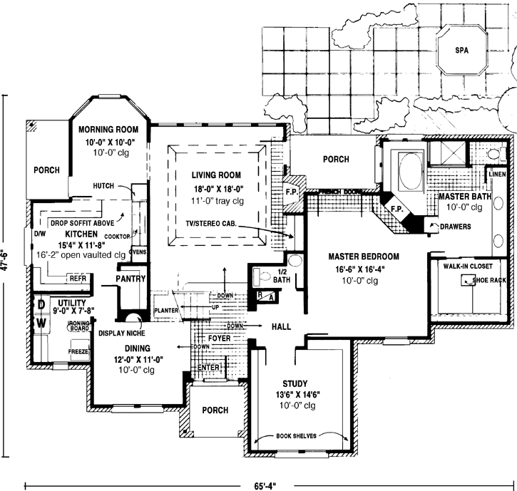 Main Floor Plan: 58-190