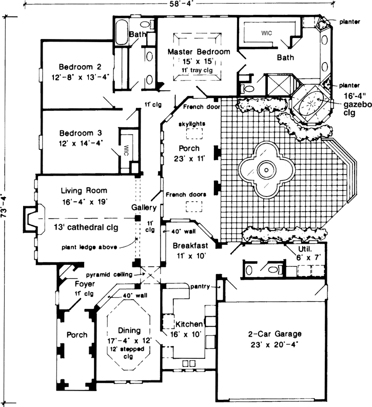 Main Floor Plan: 58-191