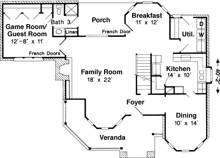 Main Floor Plan: 58-192