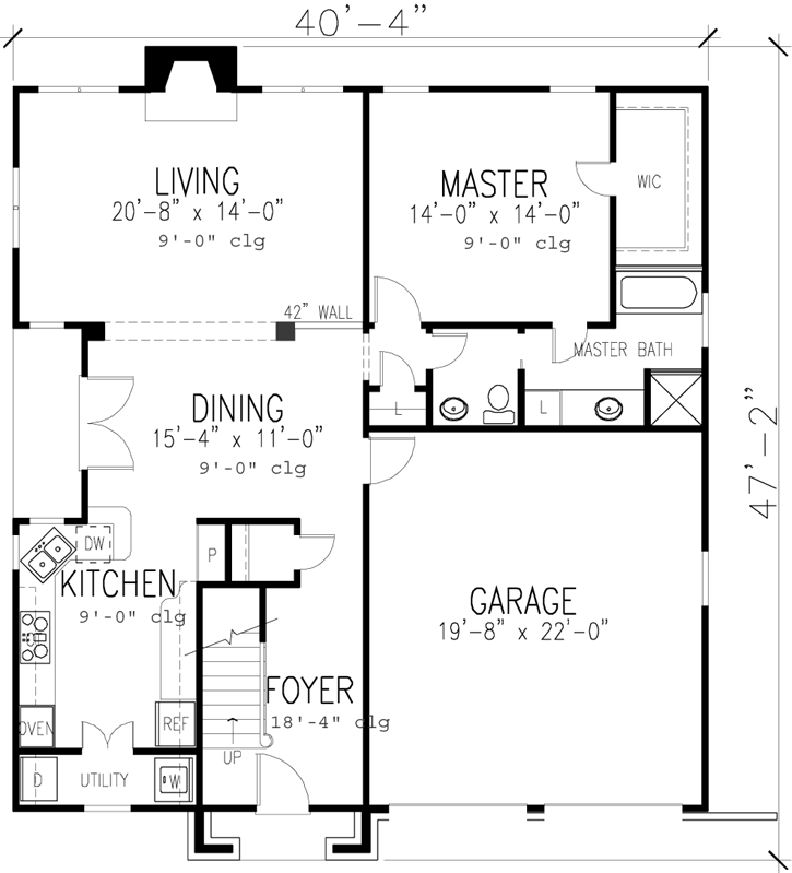 Main Floor Plan: 58-193