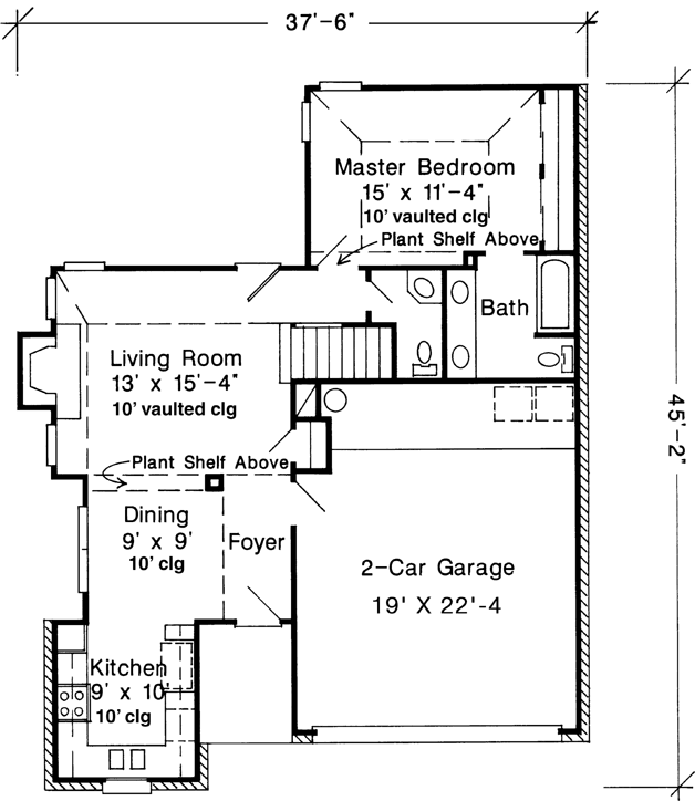 Main Floor Plan: 58-199