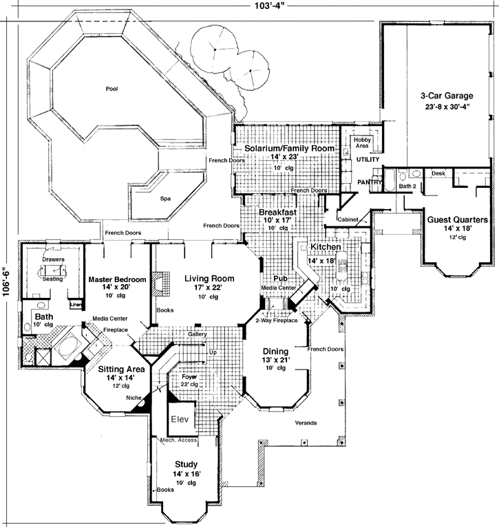 Main Floor Plan: 58-205