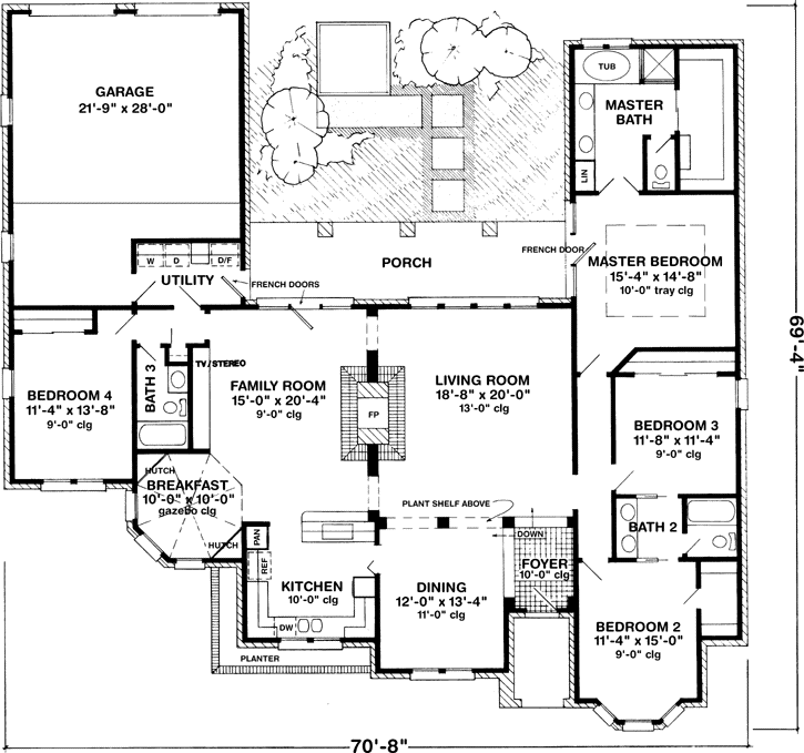 Main Floor Plan: 58-206