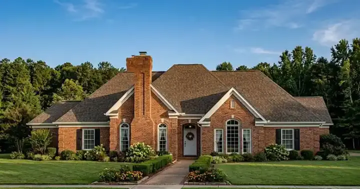 European house plans 58-215 - front exterior, 3,518 sq ft, 3 bed, 3 bath house plans | Monster House Plans