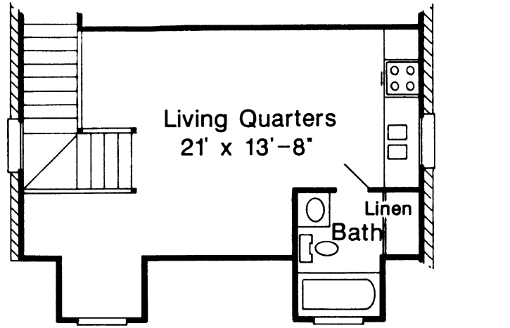 Upper/Second Floor Plan:58-220