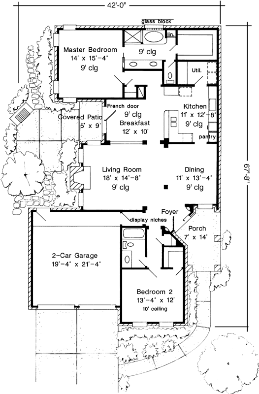 Main Floor Plan: 58-221