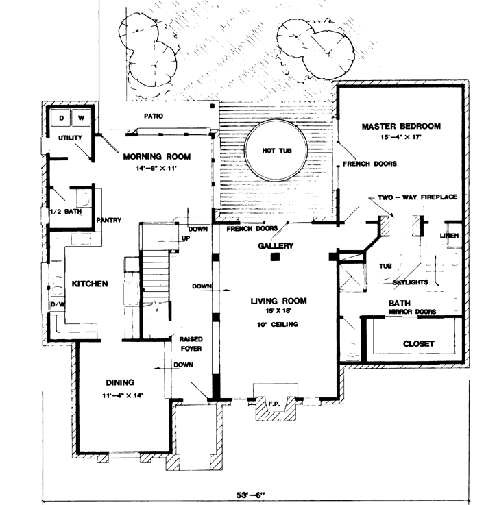 Main Floor Plan: 58-223