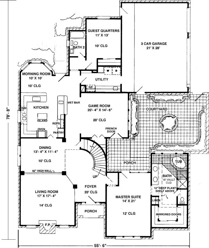 Main Floor Plan: 58-227
