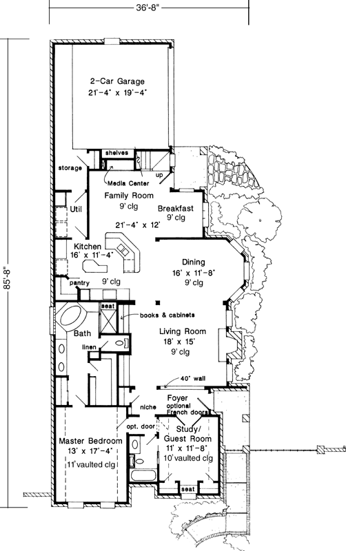 Main Floor Plan: 58-229