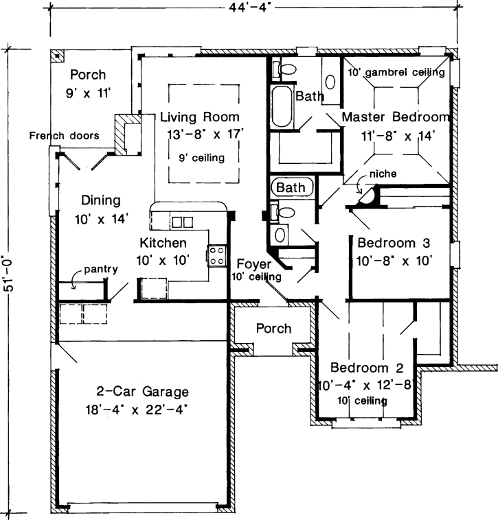 Main Floor Plan: 58-231