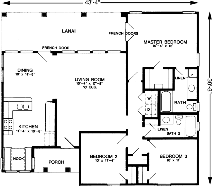 Main Floor Plan: 58-236