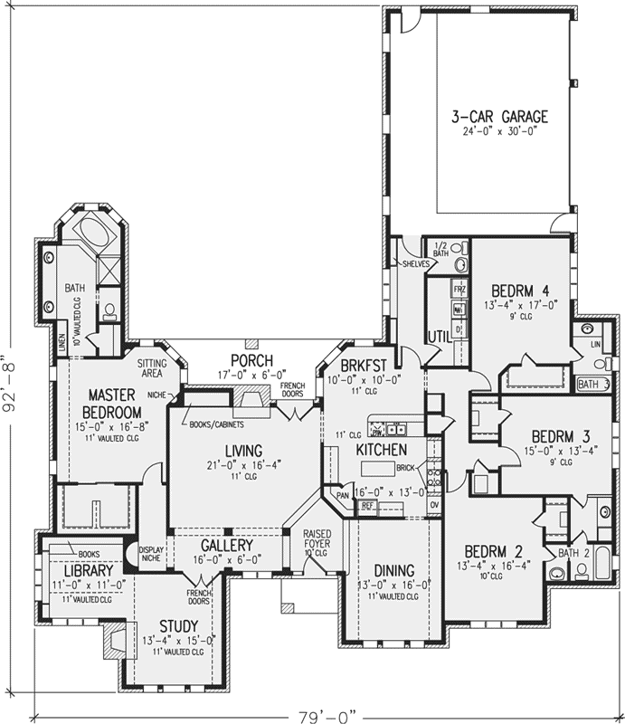 Main Floor Plan: 58-242
