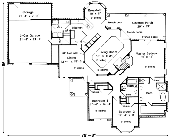 Main Floor Plan: 58-243