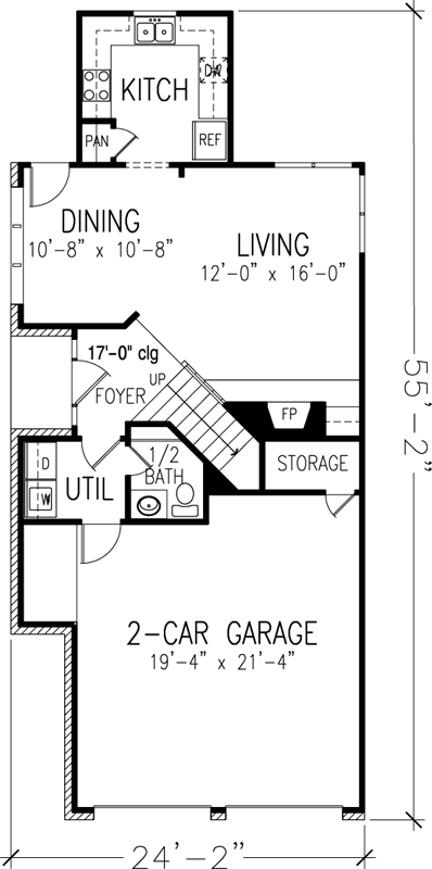Main Floor Plan: 58-248