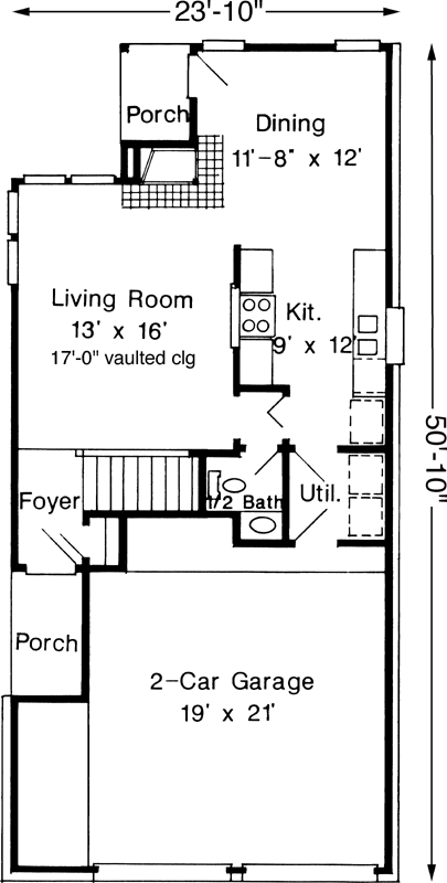 Main Floor Plan: 58-250