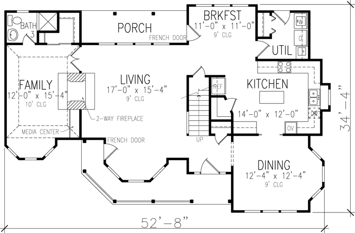 Main Floor Plan: 58-259