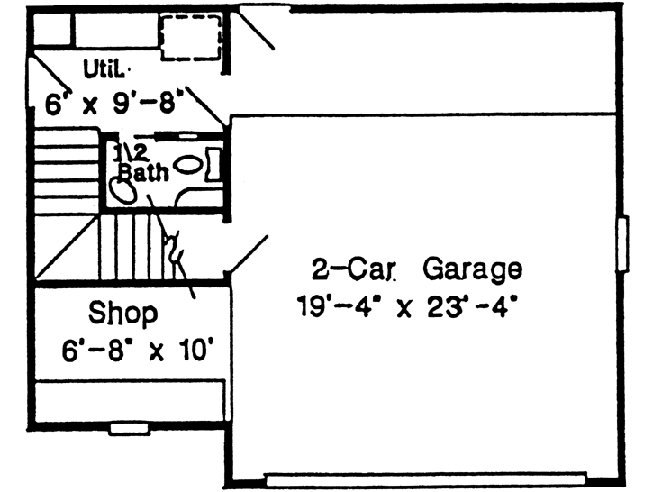 Main Floor Plan: 58-261