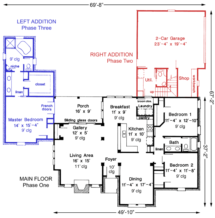 Main Floor Plan: 58-268