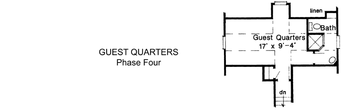 Upper/Second Floor Plan: 58-268
