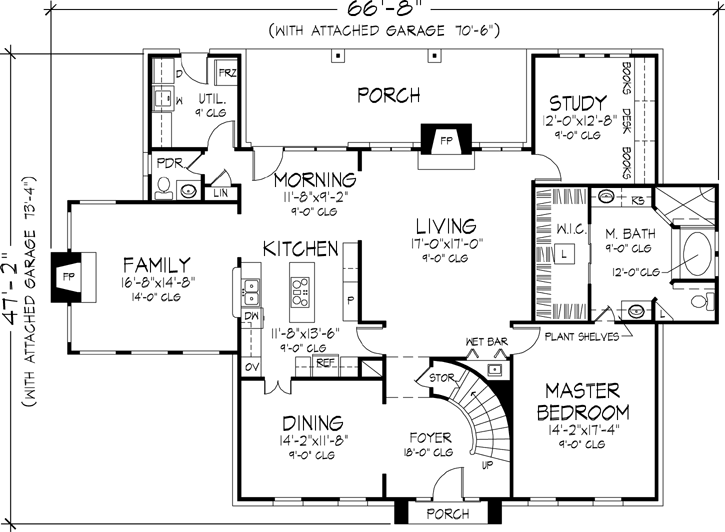Main Floor Plan: 58-275