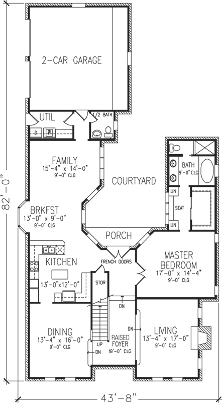 Main Floor Plan: 58-277