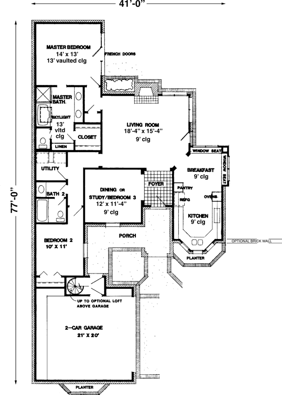 Main Floor Plan: 58-281