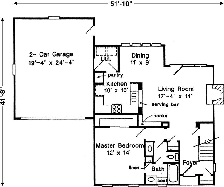 Main Floor Plan: 58-282