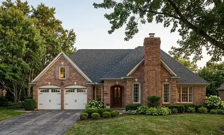 Traditional house plans 58-285 - front exterior, 1,539 sq ft, 3 bed, 2 bath house plans | Monster House Plans