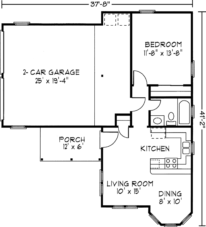 Main Floor Plan: 58-292
