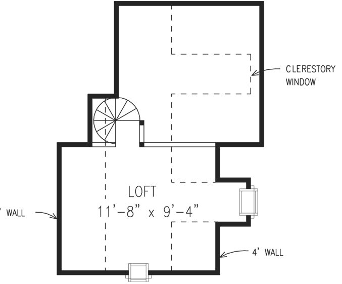 Upper/Second Floor Plan:58-293