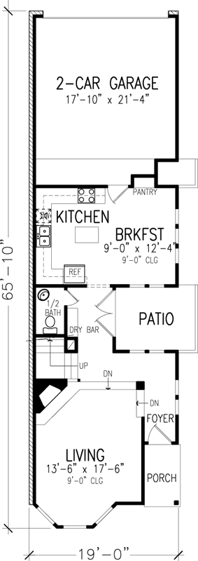Main Floor Plan: 58-310