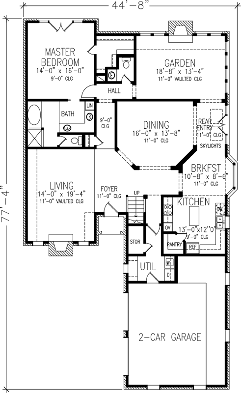 Main Floor Plan: 58-312