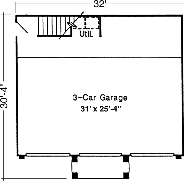 Main Floor Plan: 58-316