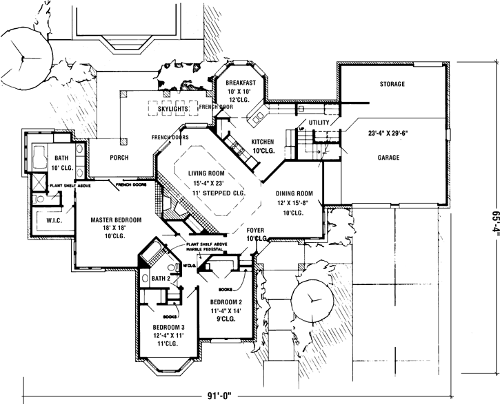 Main Floor Plan: 58-321