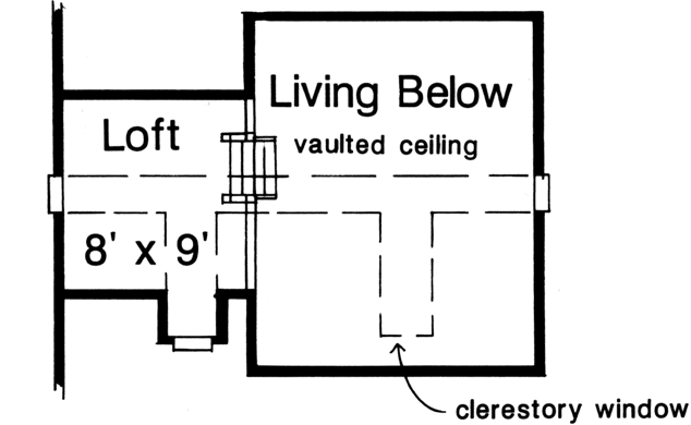 Upper/Second Floor Plan:58-326