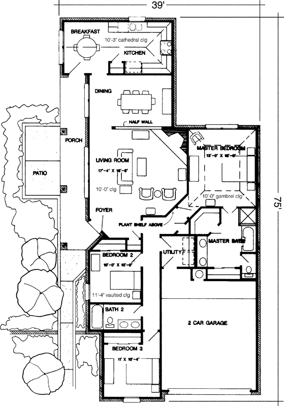 Main Floor Plan: 58-333