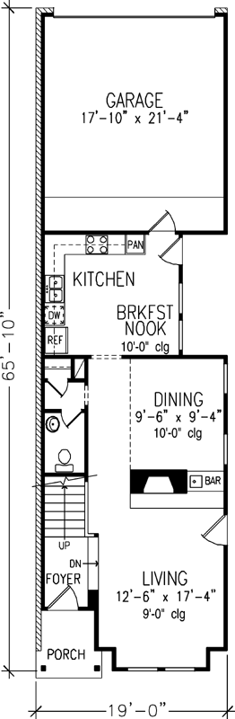 Main Floor Plan: 58-335