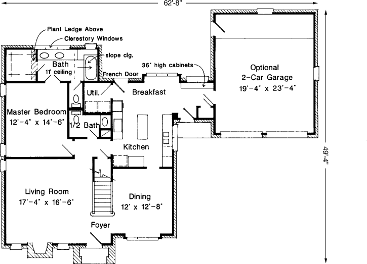 Main Floor Plan: 58-341