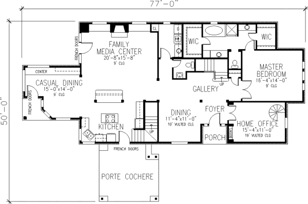 Main Floor Plan: 58-343