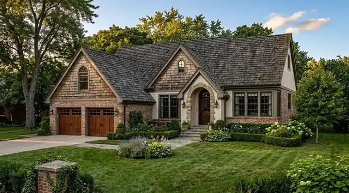 Traditional house plans 58-344 - front exterior, 1,795 sq ft, 2 bed, 2 bath house plans | Monster House Plans