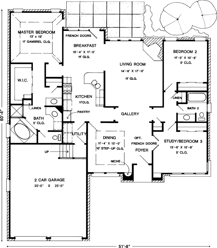 Main Floor Plan: 58-344