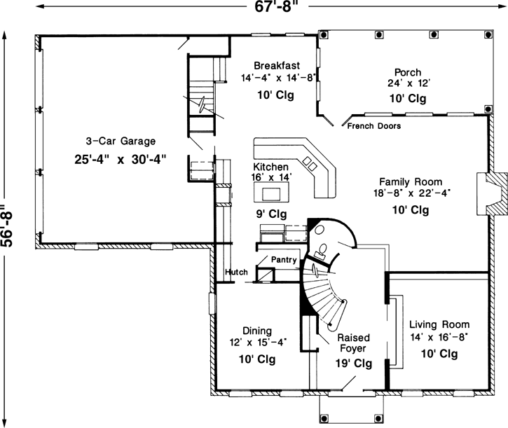 Main Floor Plan: 58-353