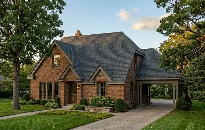 Traditional house plans 58-359 - front exterior, 1,856 sq ft, 3 bed, 2 bath house plans | Monster House Plans